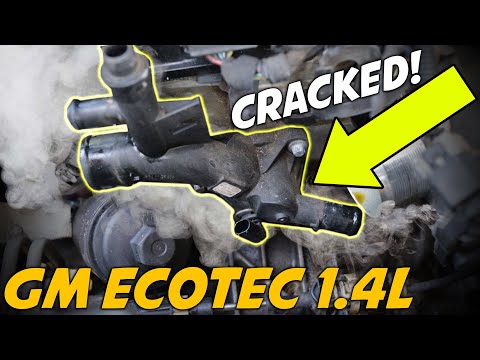 Chevrolet Cruze 1.4L EcoTec Turbo: Coolant Water Outlet Replacement.
