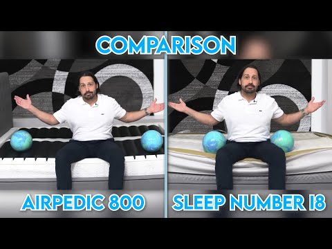 Air-Pedic Vs. Sleep Number Bed Comparison and Review - Head To Head Mattress Testing Results