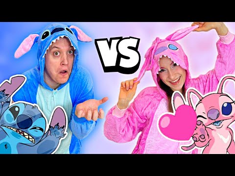 STITCH vs ANGEL!💖VALENTINE'S DAY💖