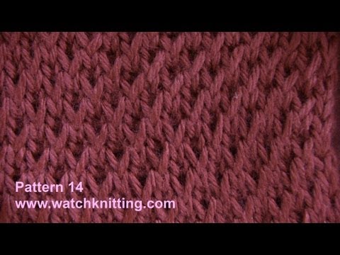 Stitch 14 – Simulated Brioche Stitch