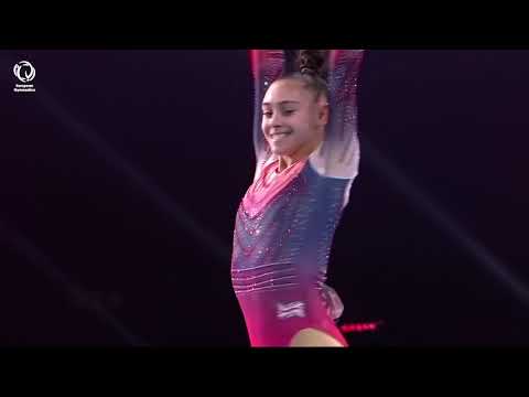 Jessica GADIROVA (GBR) - 2021 European Champion, floor