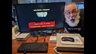 Crater Crawler - Sinclair ZX Spectrum Next - NextBASIC Retrogaming - 8bit Video Game - Moon Patrol