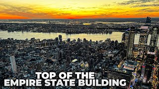NYC LIVE Top of Empire State Building (February 28, 2022)