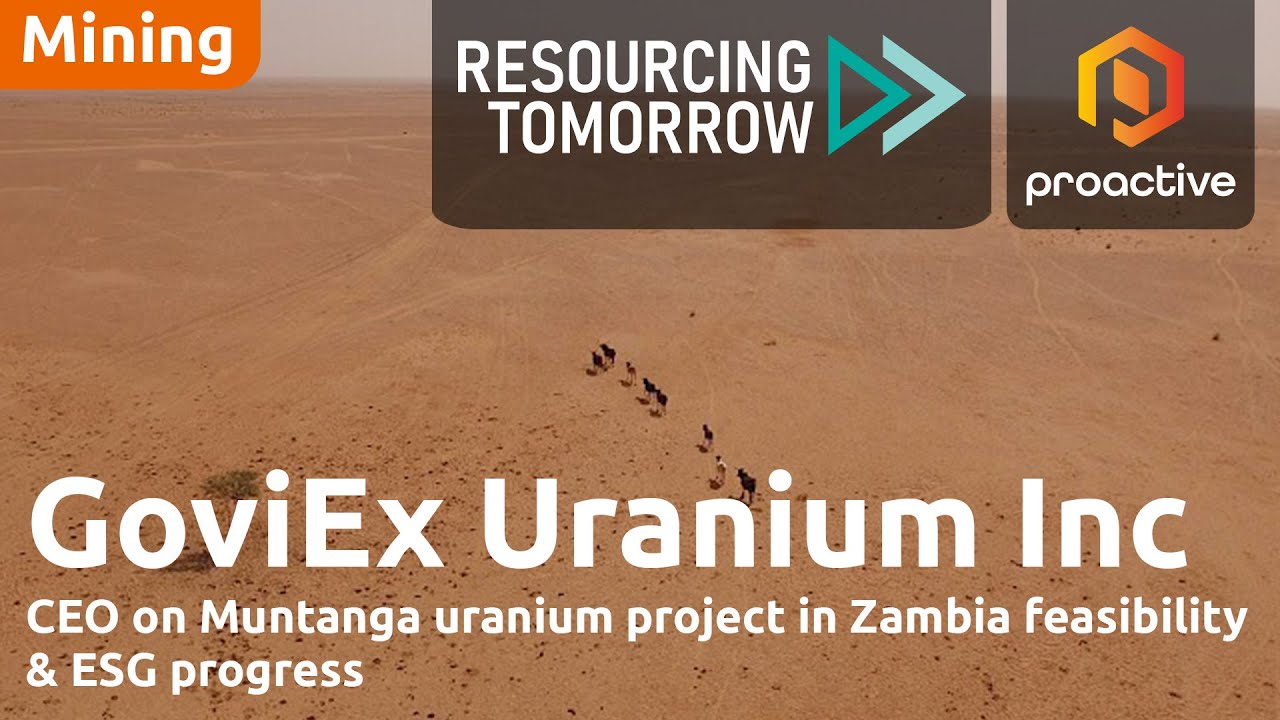 GoviEx Uranium CEO Daniel Major on market dynamics and project progress - Resources Tomorrow 2024