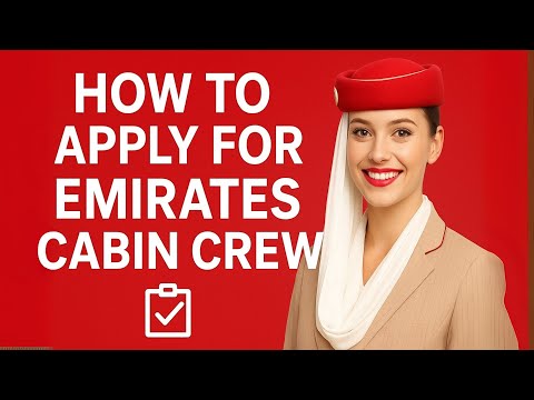 How to Apply for Emirates Cabin Crew ✈️ Step-by-Step Guide to Get Hired!