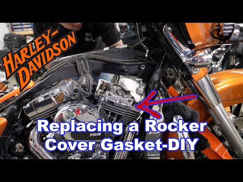 How To Install A Rocker Cover Gasket On A Harley-Davidson-DIY