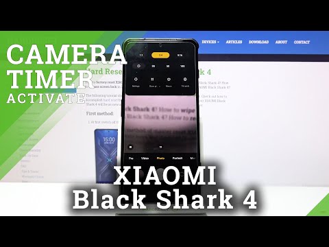 How to Set Up Camera Timer on Xiaomi Black Shark 4 - Enable Photo Delay