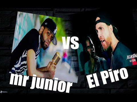 MR JUNIOR VS EL PIRO----DANDO BATALLA
