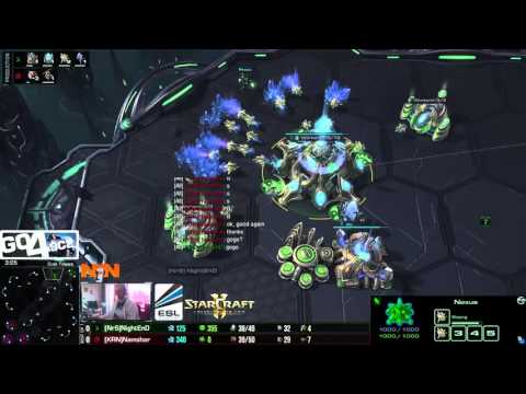 KRN Namshar vs Nrs Nightend ZvP "Belair versucht zu tweeten" Go4Sc2 esl Starcraft 2 lotv