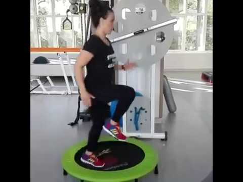 Andreea Chitu lucrand la recuperarea sa, 2017