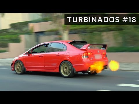 CIVIC SOLTANDO FOGO, GOL TURBO, MAREA E + CARROS TURBO | TURBINADOS #18
