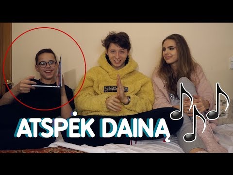 NEPATIKĖSIT KOKIOS DAINOS JIE NEŽINO | Talzunas | Pildyk ofisas