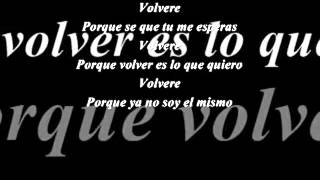 Enrique Iglesias Volveré (Letra)