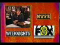 1994 Fox23 MASH Promo Commercial