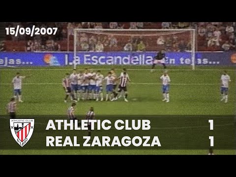 ⚽️ [Liga 07/08] J3 I Athletic Club 1 - Real Zaragoza 1 I LABURPENA