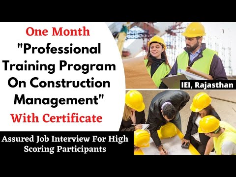 30 days Online Vocational Training Program Institution of Engineers India Rajasthan State Centre