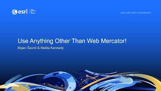 Use Anything Other than Web Mercator!