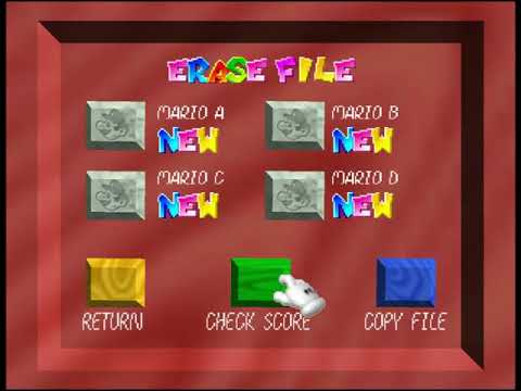 "Super Mario 64" Music : 2 - File Select
