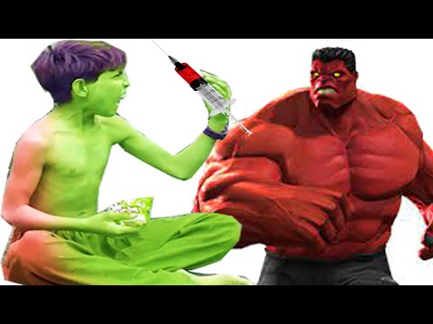 Hulk transformation Inject Medicine try to Become Hulk in real life