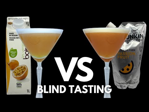 Does my new PASSION FRUIT Puree, really make a difference in a PORN STAR MARTINI?