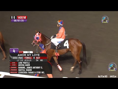 2025 Jun 07 | R06 - AMOR MY LOVE (4) (1:27.8)