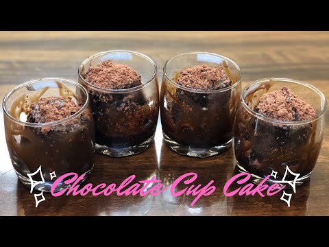 Chocolate Cup Cake In 10 Minutes | Eggless And Without Oven | How To Make Cup Cake In Paper Cups