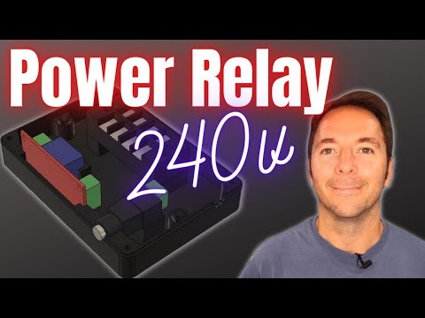 240v Power Relay for Remote Switching and 3d Printer Control with Octoprint / Raspberry Pi