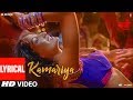 Lyrical Kamariya Video Song STREE Nora Fatehi Rajkummar Rao Aastha Gill Divya Kumar