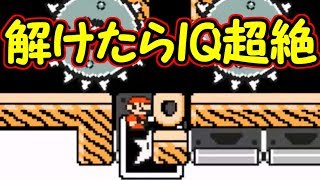 これが解けたらIQ超絶レベル!?分かるかな？【マリオメーカー実況】