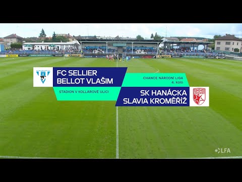 Sestřih zápasu FC Sellier&Bellot Vlašim - SK Hanácká Slavia Kroměříž