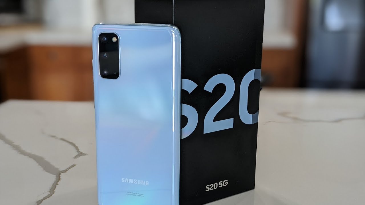 Samsung Galaxy S20 (Cloud Blue) Unboxing & First Impressions!