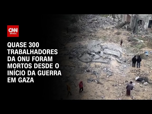 Agência da ONU em Gaza: Cinco funcionários foram mortos | CNN 360º