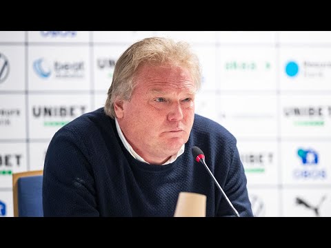 Presskonferens efter HIF – IFK Göteborg