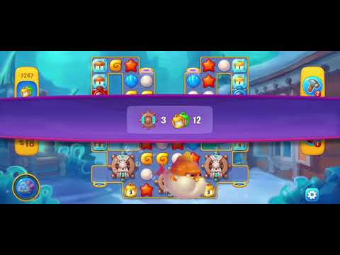 @Fishdom Super Hard Level Level 7247, Need Power Ups 🧨 and Rocket 🚀 to Finish