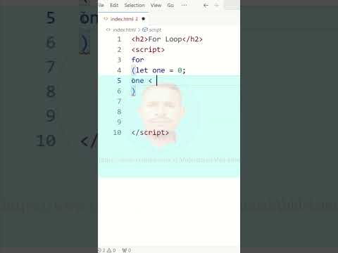 Javascript Tutorial For Beginners Javascript Learn For Loop Tag