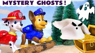 Can the Pups work out who the Mystery Ghosts are?
