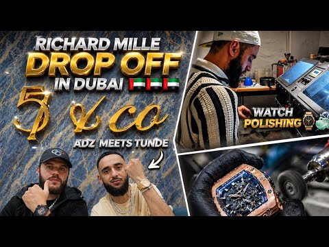 Ard Adz Delivers Richard Mille to Tunde in Dubai, & Learns Watch Polishing (Ep. 39)