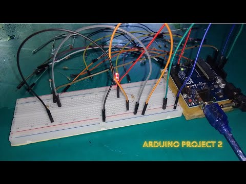Arduino project 2 LDR sensor  project