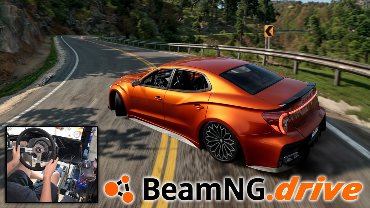 VOLTEI NA MONTANHA DO DRIFT PRA QUEBRAR TUDO! - BeamNG RLS #19