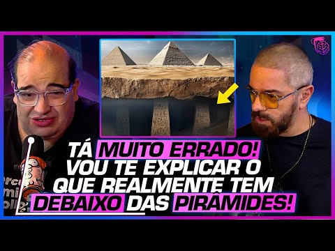 WHAT'S UNDER THE PYRAMIDS and NEW ARCHAEOLOGICAL DISCOVERIES - SERGIO SACANI and LUCAS