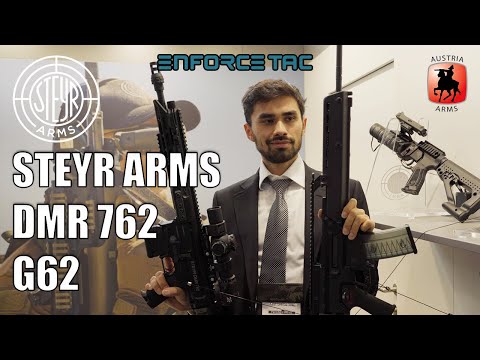 STEYR ARMS DMR 762 & G62, die neuen Waffensysteme - Enforce Tac 2024