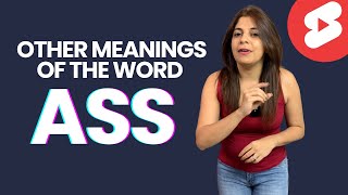  - Other Meanings Of ‘ASS’ | Learn English Through #shorts #vocabulary #englishwords #dailyenglish