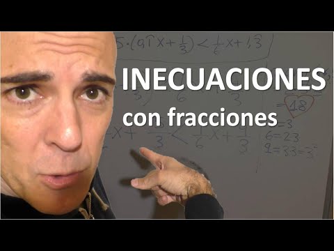 INECUACIONES DE PRIMER GRADO CON FRACCIONES y decimales periódicos
