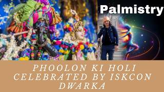 Phoolon Ki Holi Celebrated by ISKCON Dwarka - Hare Krishana