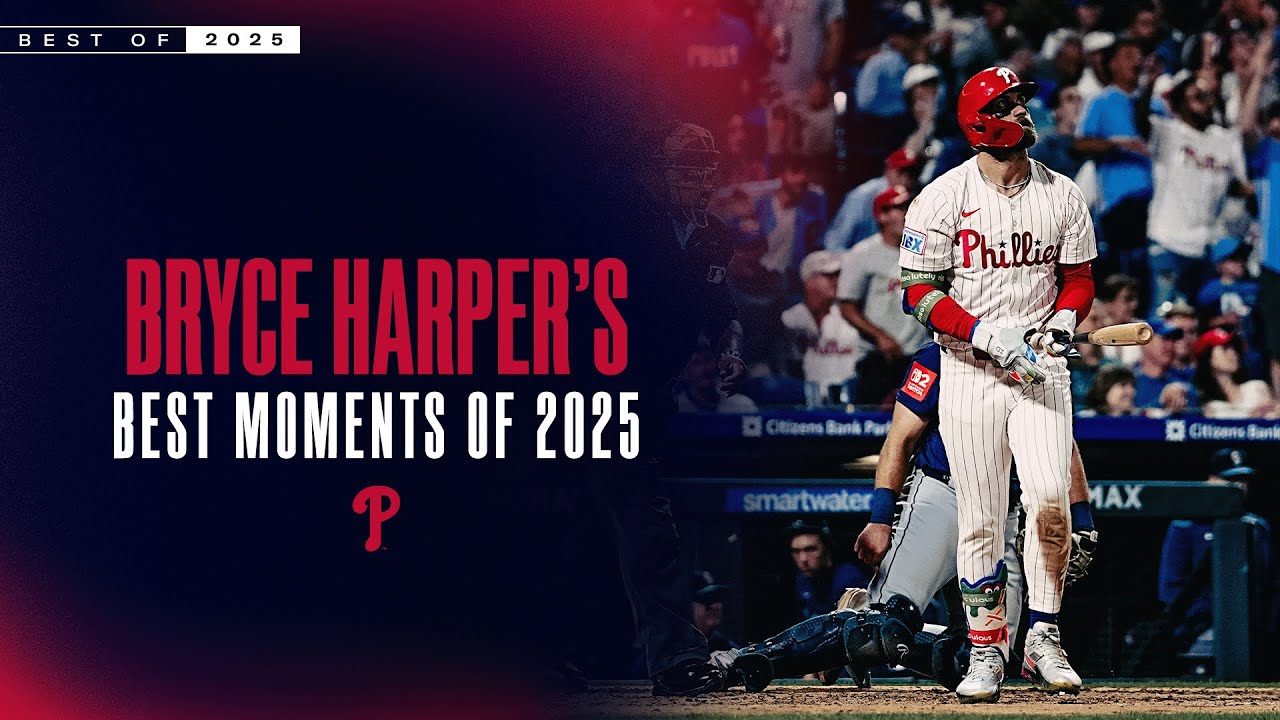 Bryce Harper's BEST MOMENTS of the 2025 Season!