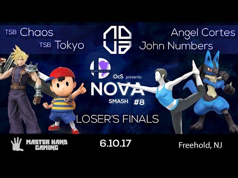 Nova Smash #8 - John Numbers + Angel Cortes vs. TSB | Chaos + TSB | Tokyo - Loser's Finals