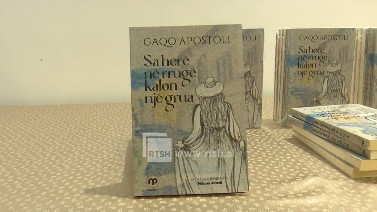 “Sa herë në rrugë kalon një grua”, vjen për lexuesit, libri më i ri i autorit Gaqo Apostoli