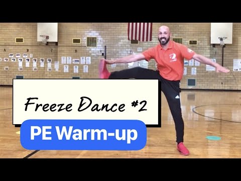 PhysEdZone: “Freeze Dance #2” PE Fitness Warm-up
