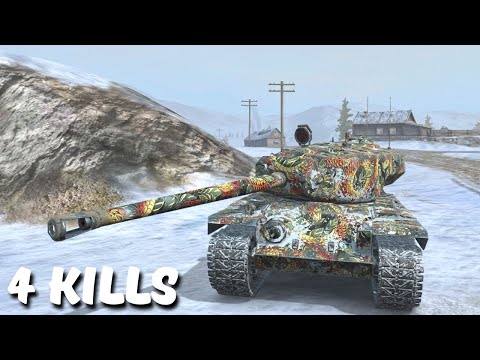 T30 - 4 KILLS | 6,7 K Damage, WoT Blitz Replay