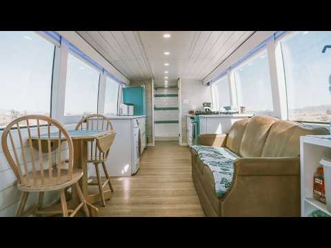 DIY Greyhound Bus Conversion - Tiny Apartment on Wheels